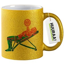 Tazza glitter fitness