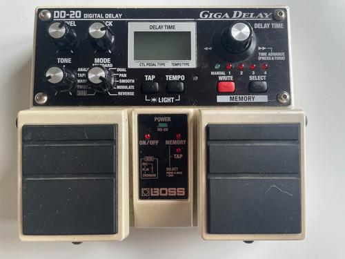 Boss giga delay pedale - boss, dd-20