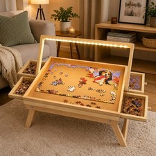 Tavolo puzzle led 1000pz