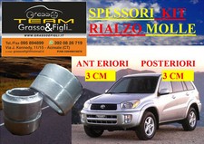 Spessori Molle Rialzo TOYOTA RAV 4 A2 2000 > 2006 ANTERIORE POSTERIORE 3 + 3 CM