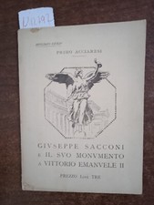 Giuseppe Sacconi e il suo