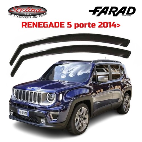 Deflettori jeep renegade 2014 - renegade, (2014