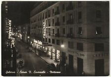 SALERNO - CORSO V. EMANUELE - NOTTURNO - VIAGG. 1955 -65818-