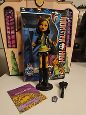 Monster High CLAWDEEN WOLF New Scaremester mai giocata completa rara 2013 G1