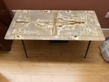 Tavolino salotto vintage in marmo Anni 70