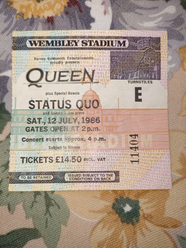 Queen wembley 1986 - queen,