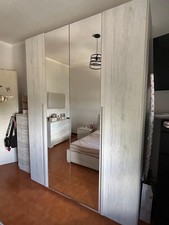 camera da letto matrimoniale con Letto A Contenitore  completa usata Come Nuova