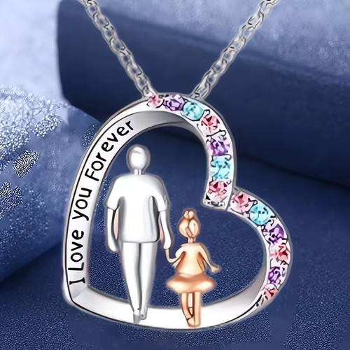 Collana incisa papà figlia - incisa, e