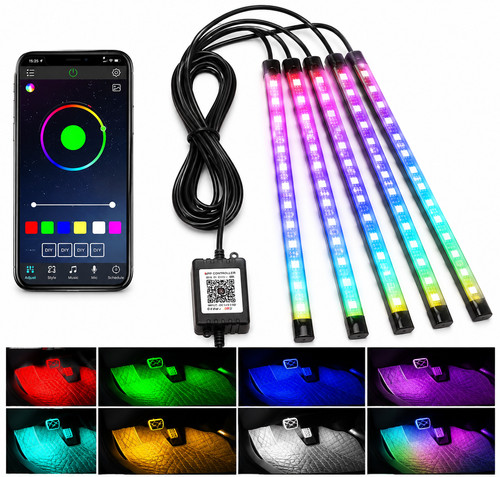 Kit strisce led - rgb, auto