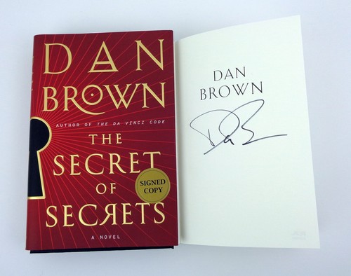 Dan brown signed autograph - autograph, the