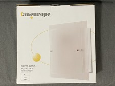 Base per plafoniera con cavi e portalampade Fan Europe Dritta-Curva