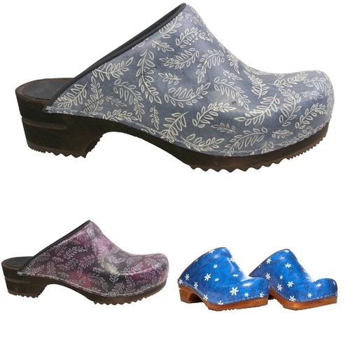 Zoccoli donna sanita wood - donna,