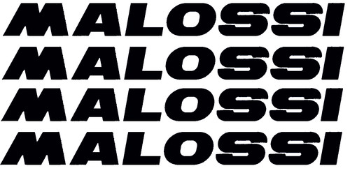 Kit adesivi malossi - malossi, nero