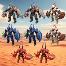 8x Nuovo Mega Bloks Construx