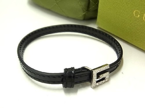 Bracciale gucci pelle - gucci, in