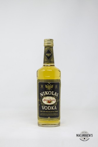 Vodka nikolai strawberry 75cl - vodka,