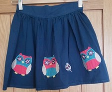 Gonna Frugi Gufi Blu - 6-7 anni - Ottime condizioni 