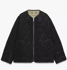 Giacca trapuntata reversibile