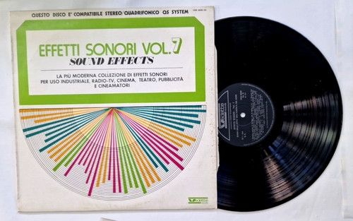 Vinile giri effetti sonori - vinile, 33