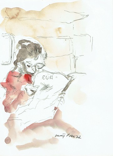 Acquerello originale viaggio - acquerello,