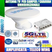 ANTENNA TV DA CAMPER O BARCA -