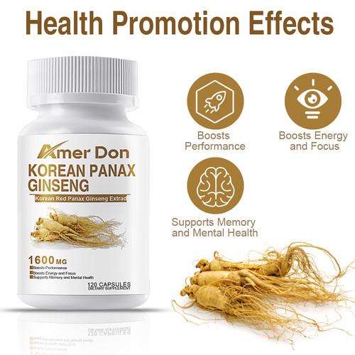 Ginseng coreano rosso 120 - ginseng,