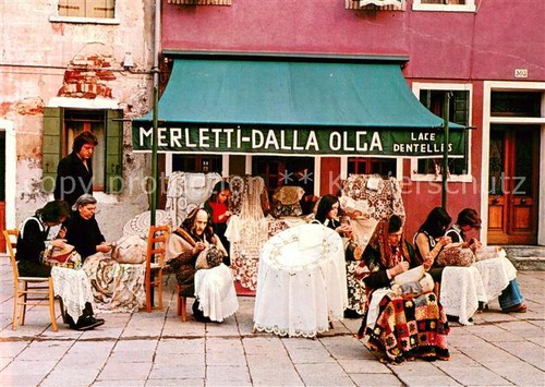 Burano dalla olga merletti - dalla,