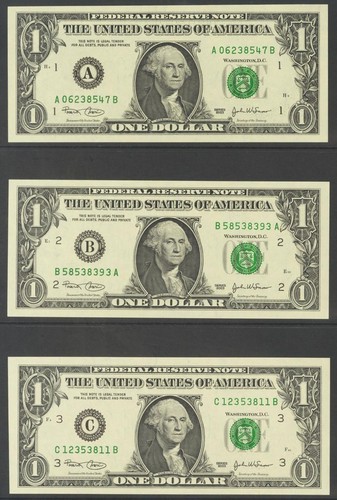 Usa dollaro nota - 1,