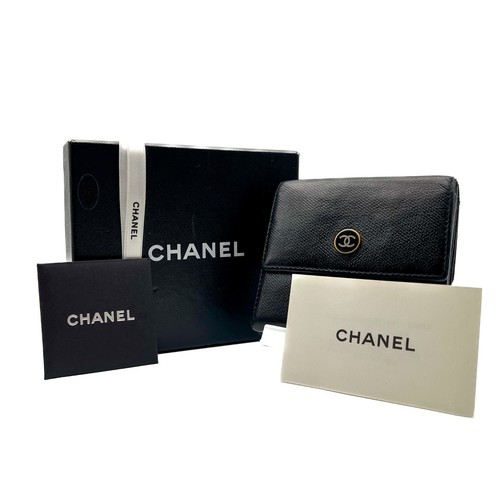 Chanel portafoglio trifold - portafoglio,
