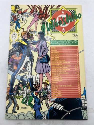 Who fumetto 1986 - fumetto, dc