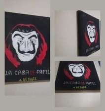 Quadro la casa di carta Pop Art 