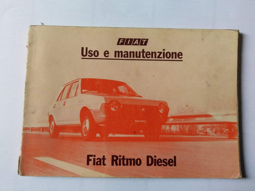 Fiat ritmo diesel libretto - ritmo,
