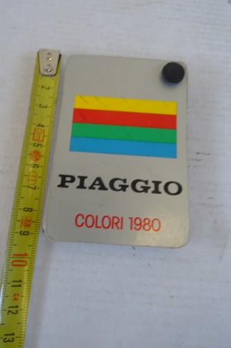 Tabella colori piaggio 1980 - colori,