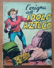ZENIT GIGANTE N. 34  "L'ENIGMA DELL'IDOLO ATZECO"  ARALDO 1964 - SPILLATO