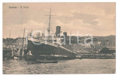 1917 genova transatlantico - 1917, al