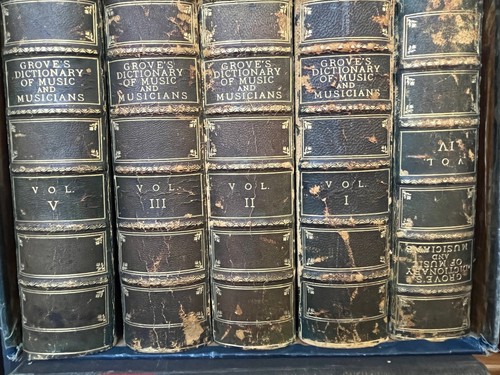 1910 grove dictionary of - 1910, grove's