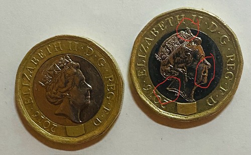 Moneda inglesa one - inglesa,