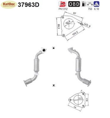 Catalizzatore per audi q7 - catalizzatore,