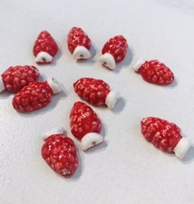 16  Pezzi ciondoli per creare bijoux in ceramica di Caltagirone pigne charm