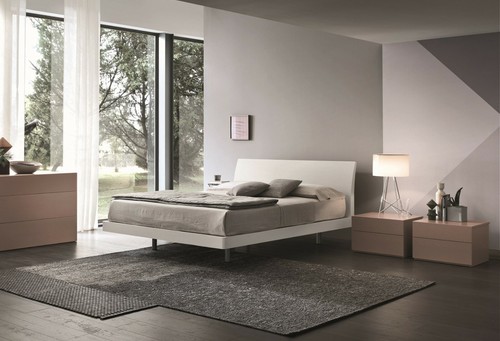 Letto matrimoniale moderno - letto,