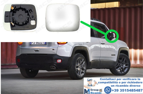 Jeep renegade specchietto solo - specchietto,