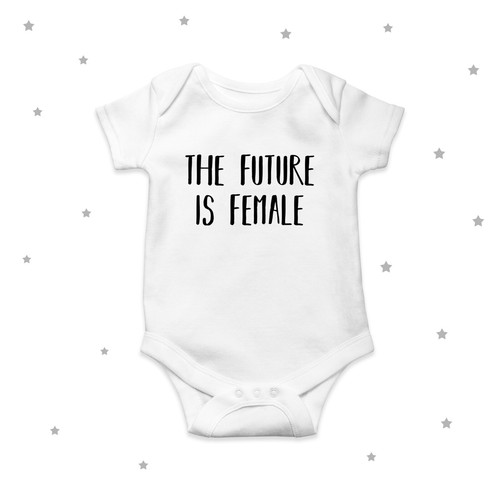 Femminista baby grow - baby,