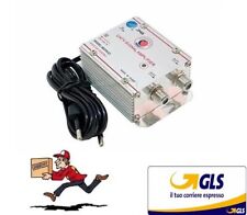 AMPLIFICATORE SEGNALE ANTENNA TV 2 USCITE DIGITALE TERRESTRE DECODER SDOPPIATORE