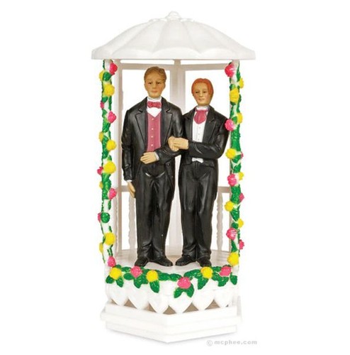 Statuine torta sposi gay - statuine,