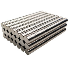 Magnete al neodimio 10 x 3 mm