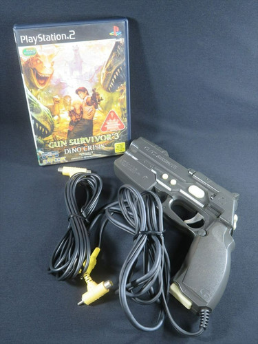 Ps2 guncon dino crisis - guncon, gun