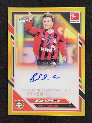 Bernd schneider 2025 topps - bernd, 2025-26