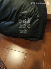 giaccone imbottito da uomo nero come nuovo marca AESSE CANADIENS a prezzo 