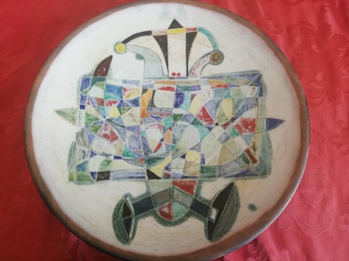 Rometti piatto ceramica - rometti, in