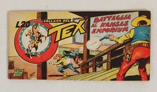 TEX STRISCIA serie VERDE n.30  Ed. Audace 1953  !!!!!!!!